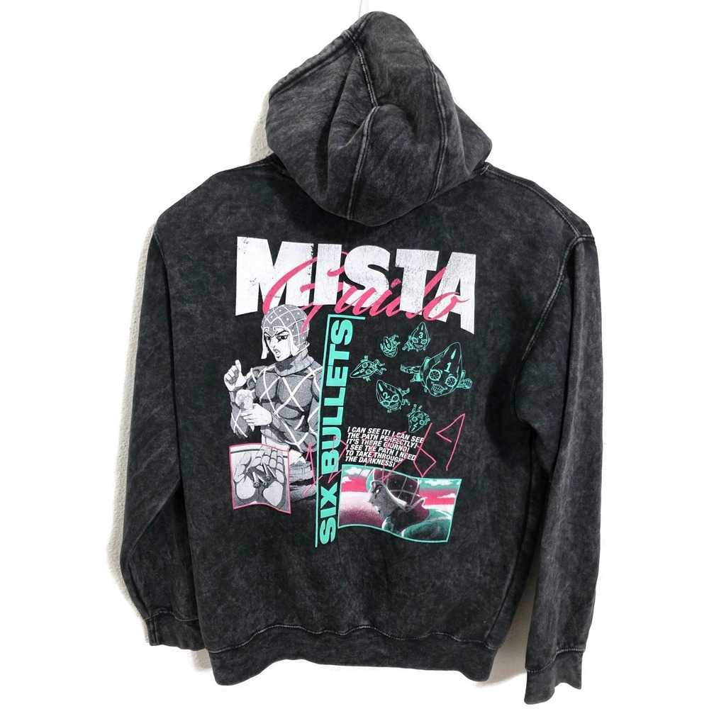 JoJo's Bizarre Adventure Golden Wind Guido Mista Hoodie Crunchyroll Exclusive